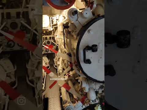 Inside U-995 Type VII German U-Boat in Laboe near Kiel, Germany 🇩🇪