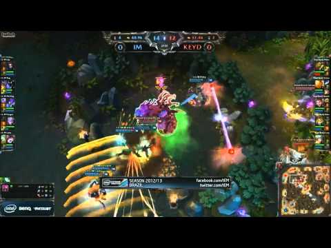 League of Legends IEM Brazil IM vs KEYD