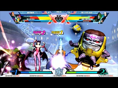 Frosty Faustings XII 2020 UMVC3 Pools (MOTHMAN) vs (THE 27TH OATH)
