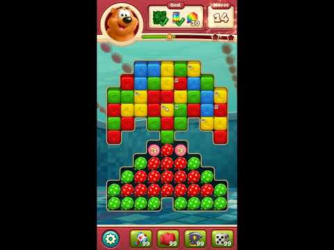 Toon Blast Level 7978 - NO BOOSTERS 🐻🐺🐱 | SKILLGAMING ✔️