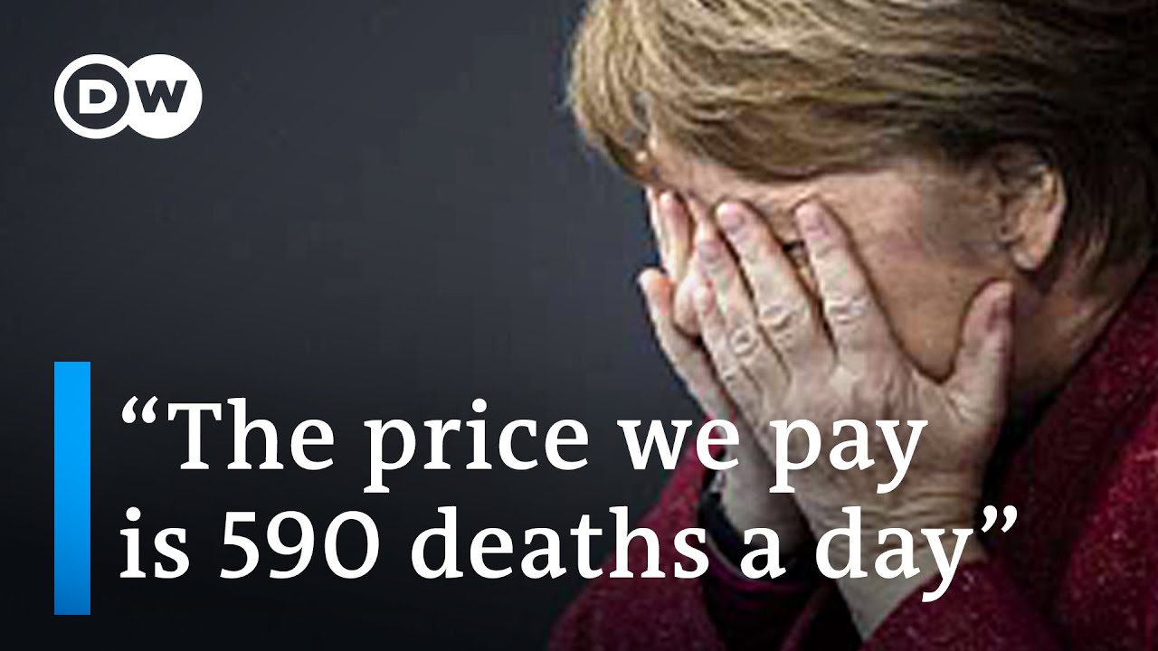 Merkel gets emotional in speech | DW News thumnail