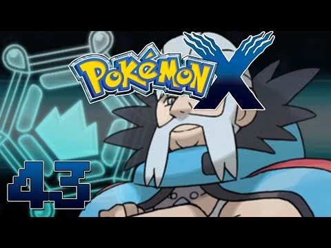Let's Play Pokemon X Part 43 Gym #8: Wulfric Snowbelle City - Gameplay Walkthrough