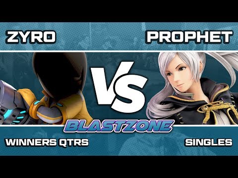 PSG Blastzone: Zyro (Mii Gunner/Pokemon Trainer) vs Prophet (Robin) - Winners Qtrs