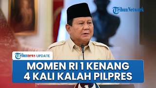 Prabowo Kenang Empat Kali Kalah Pilpres, Sebut Perjalanan Politik Bentuk Mental Pantang Menyerah
