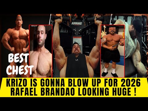 Derek back to work + Krizo blowing up + Brandao looks Huge + Best Chest in bodybuilding + Urs