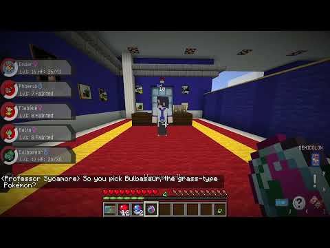 Minecraft: The professor has no chill! [Pixelmon Kalos Adventure] part 3
