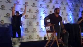 Marvel’s “Guardians of the Galaxy” – Michael Rooker & Dave Bautista Grooting