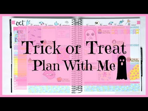 Plan With Me! Trick or Treat printable | BeaYOUtiful Planning