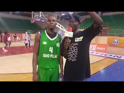 One on One with Azouma Dike after Kano Pillars defeated Defenders