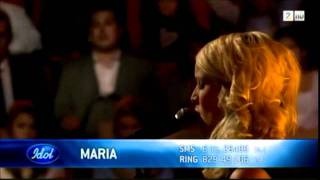 Idol Norge 2011 - Maria Mohn - Flashdance - What A Feeling (Irene Cara)