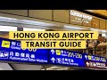 How to transfer at Hong Kong HKG Airport | Transit at Hong Kong International airport GUIDE