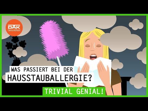 Was steckt hinter der Hausstauballergie? | #trivialgenial | DAK-Gesundheit