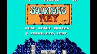 Solomon's Key (NES) Music - Room Theme 1