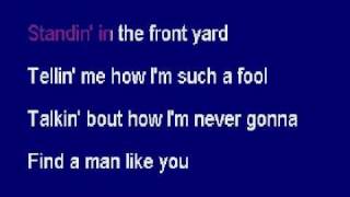 Sugarland - Irreplaceable (Karaoke)