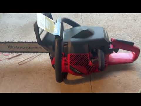 Video: Jonsered CS2152 motorsav med udstyr 1