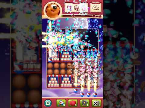 TOON BLAST 2081 crown 3 STARS