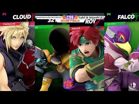 CSS 37 Doubles - GF - klf19 & $Mark$ (Cloud/Roy) vs. lolyoshi & Cybil (Mii Gunner/Falco) - SSBU
