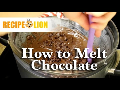 How To Melt Chocolate: Two Ways