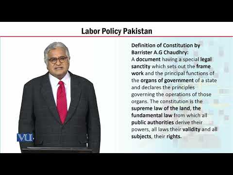 MGT723 Topic011 | Labor Policy
