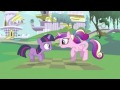 Cadence and Twilight "Sunshine, sunshine, ladybugs awake..."