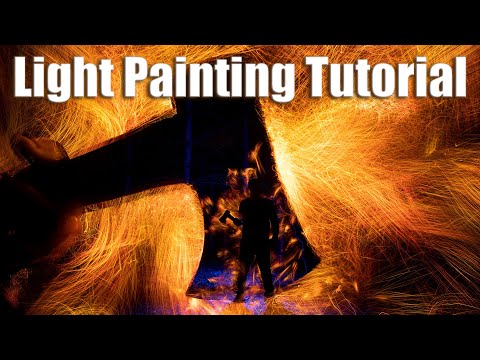 Light Painting Photography Tutorial - Silhouette Technique