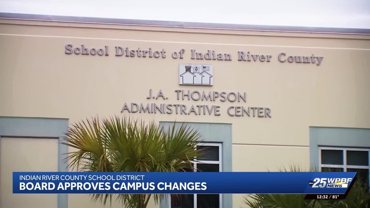 Indian River County school board unanimously approves relocations starting this fall