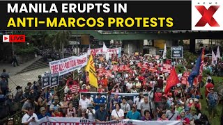 Download lagu Manila Protests LIVE | Tens of Thousands Protest in Manila Demanding Marcos Jr’s Resignation mp3