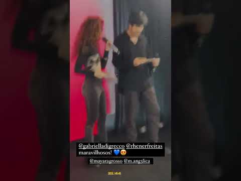 Rhener Freitas y Gabriella Di Grecco en los Sec Awards 2022