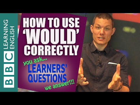 2 uses of 'would' - Learners' Questions