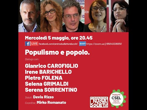 Populismo e popolo