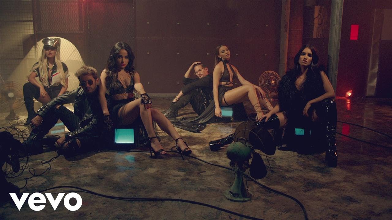Mau y Ricky, Karol G ft. Becky G, Leslie Grace, Lali — Mi Mala (Remix)