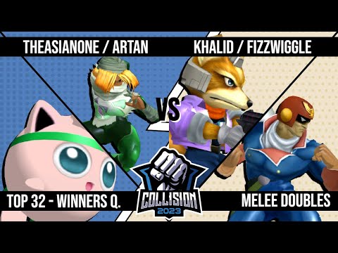 Collision 2023 Melee Doubles - TheAsianOne/Artan(Green) VS Khalid/Fizzwiggle(Blue) -Top 8- Losers R1
