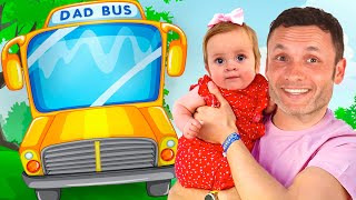 Wheels on the Bus Song for Children with Maya and Mary