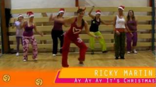 Ricky Martin - Ay Ay Ay It&#39;s Christmas - Zumba choreography by Lucia Meresova