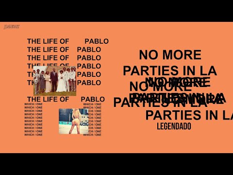 Kanye West - No More Parties In LA ft. Kendrick Lamar (Legendado)