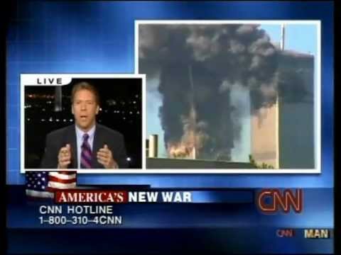 CNN 9/11 LIVE TV Coverage (9/17/01)  1:15 A.M - 1:30 A.M