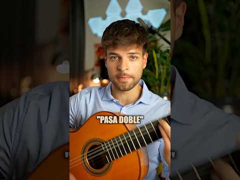 How to Play «Paso Doble» flamenco acoustic guitar easy level for beginner tutorial #shorts #guitar