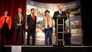 Bob and Roberta Smith Speech at Election Results Announcement, Camberley Surrey Heath, 8 May 2015