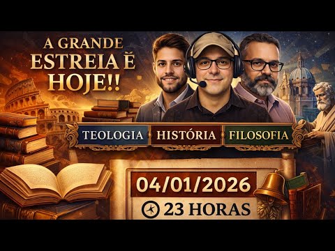 🔥Estreia do Canal TRIOLOGIA | Fé, História e Razão: Por Que Pensar Ainda Importa⚡
