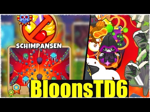 MEINE EXPERTEN SCHIMPANSENTAKTIK! - Bloons Td6 [Deutsch/German]