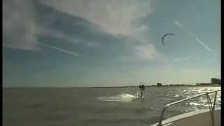 preview picture of video 'Kitesurfen in Schillig'