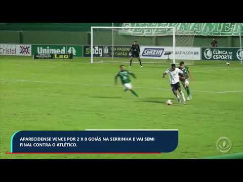 MELHORES MOMENTOS DE GOIÁS 0 X 2 APARECIDENSE GOIANO DE 2020