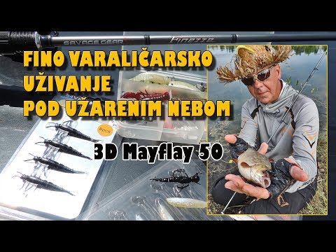 Varaličarsko uživanje NA FINO pod UŽARENIM NEBOM - Savage Gear Mayfly 50 / VSP Igor Pavičić
