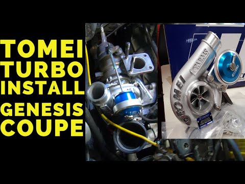 Installing Tomei MX7960 Turbo On My Hyundai Genesis Coupe 2.0