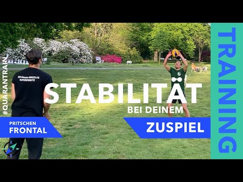 Wie du die Stabilität für dein Zuspiel verbesserst - Zuspieltraining Teil 8