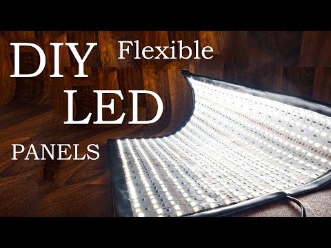 How to Make Flexible LED Panels (DIY Flex Lights!)