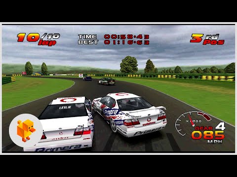 TOCA 2: Touring Cars (PS1) Championship - Expert Championship Longplay - DuckStation Emulation