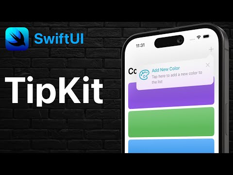 SwiftUI Tooltips with TipKit (Popover & Inline Tips) thumbnail