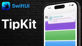Download the video "SwiftUI Tooltips with TipKit (Popover & Inline Tips)"