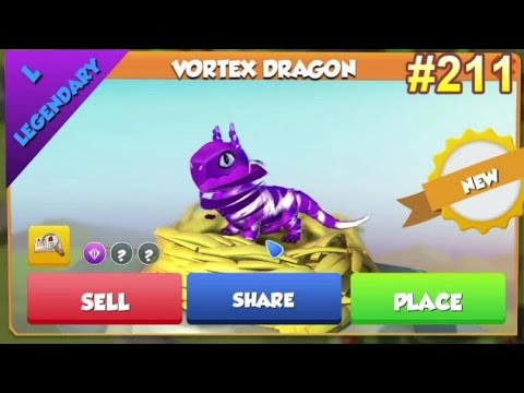 Legendary Vortex Dragon Hatching + Dungeon Fights! - Dragon Mania Legends #211